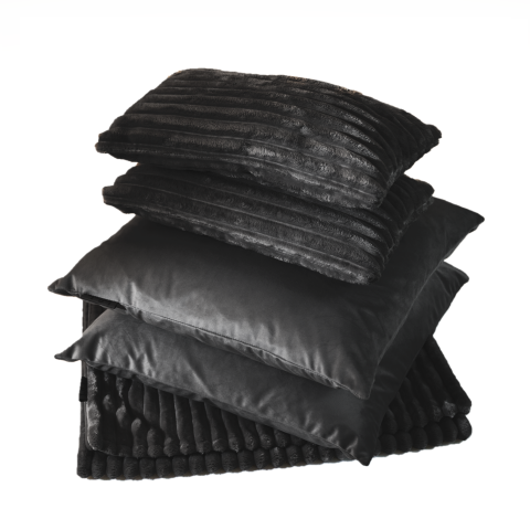 Set aus Decke und Kissen